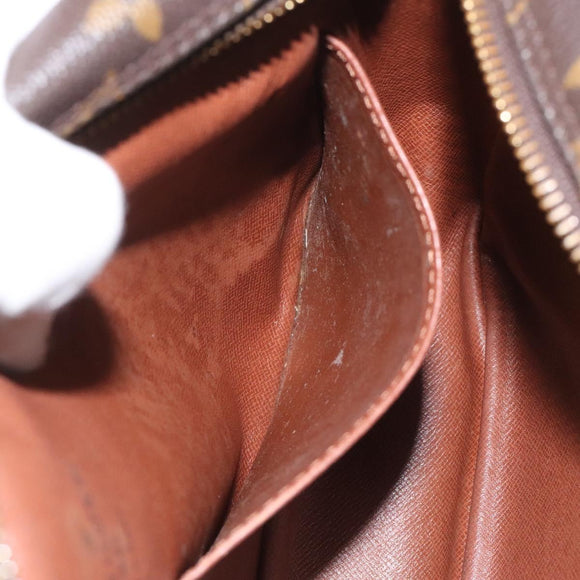 LOUIS VUITTON Monogram Compiegne 28 Clutch Bag M51845 LV Auth ep7762