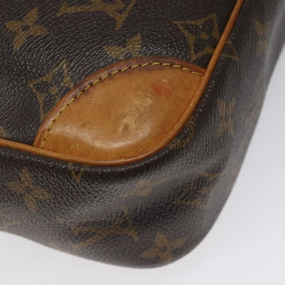 LOUIS VUITTON Monogram Compiegne 28 Clutch Bag M51845 LV Auth ep7762