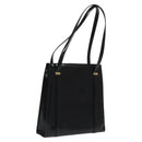 GUCCI Shoulder Bag Patent leather Black Gold 001 1781 1735 Auth ep7767-1