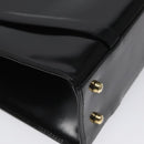 GUCCI Shoulder Bag Patent leather Black Gold 001 1781 1735 Auth ep7767-15