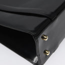 GUCCI Shoulder Bag Patent leather Black Gold 001 1781 1735 Auth ep7767-17