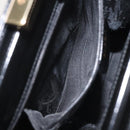 GUCCI Shoulder Bag Patent leather Black Gold 001 1781 1735 Auth ep7767-21