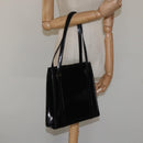 GUCCI Shoulder Bag Patent leather Black Gold 001 1781 1735 Auth ep7767-22