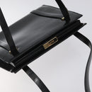 GUCCI Shoulder Bag Patent leather Black Gold 001 1781 1735 Auth ep7767-6