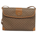 GUCCI Micro GG Supreme Shoulder Bag PVC Beige Gold 001 14 5364 Auth ep7769-13