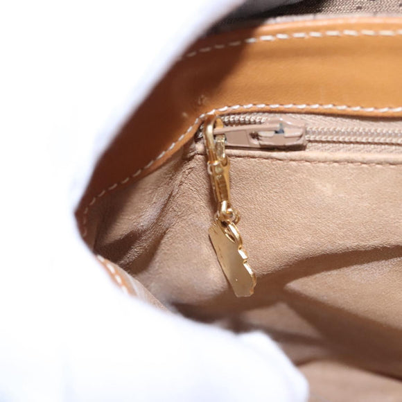 GUCCI Micro GG Supreme Shoulder Bag PVC Beige Gold 001 14 5364 Auth ep7769