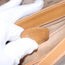 GUCCI Micro GG Supreme Shoulder Bag PVC Beige Gold 001 14 5364 Auth ep7769-12