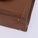 GUCCI Bamboo Hand Bag Leather Brown Gold 002 0260 Auth ep7779-12