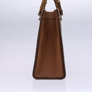 GUCCI Bamboo Hand Bag Leather Brown Gold 002 0260 Auth ep7779-4