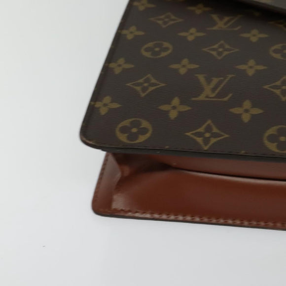 LOUIS VUITTON Monogram Porte Documents Bandouliere Bag M53338 Auth ep7782