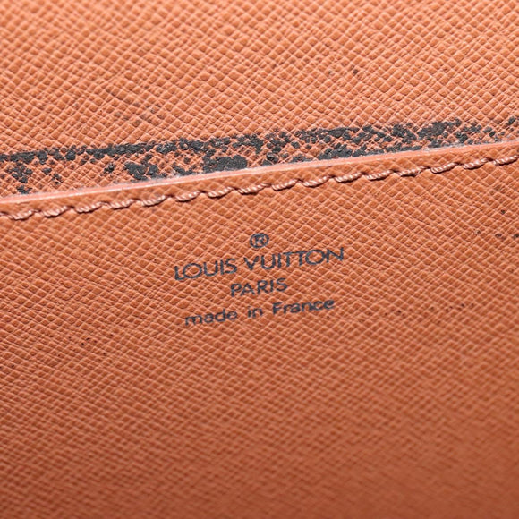 LOUIS VUITTON Monogram Porte Documents Bandouliere Bag M53338 Auth ep7782