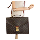 LOUIS VUITTON Monogram Porte Documents Bandouliere Bag M53338 Auth ep7782-26
