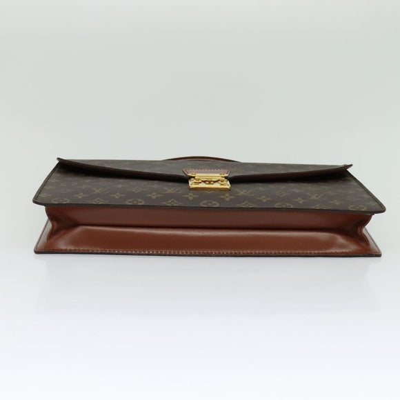LOUIS VUITTON Monogram Porte Documents Bandouliere Bag M53338 Auth ep7782