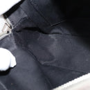 SAINT LAURENT Shoulder Camera Bag Leather Gray Silver Auth ep7783-19