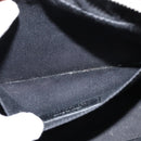 SAINT LAURENT Shoulder Camera Bag Leather Gray Silver Auth ep7783-20