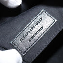 SAINT LAURENT Shoulder Camera Bag Leather Gray Silver Auth ep7783-21