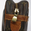 LOUIS VUITTON Monogram Compiegne 28 Clutch Bag M51845 LV Auth ep7785-7