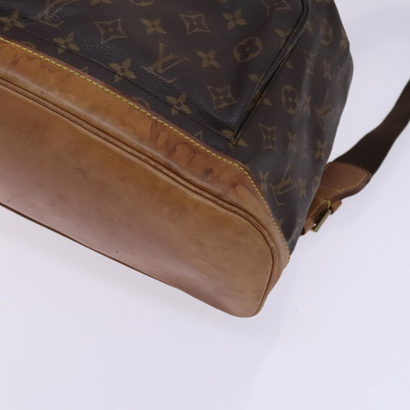 LOUIS VUITTON Monogram Montsouris GM Backpack M51135 LV Auth ep7788