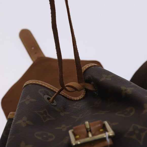 LOUIS VUITTON Monogram Montsouris GM Backpack M51135 LV Auth ep7788