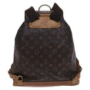 LOUIS VUITTON Monogram Montsouris GM Rucksack M51135 LV Auth ep7788-2