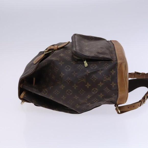 LOUIS VUITTON Monogram Montsouris GM Rucksack M51135 LV Auth ep7788