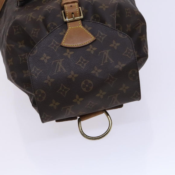 LOUIS VUITTON Monogram Montsouris GM Backpack M51135 LV Auth ep7788