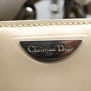 Christian Dior Maris Pearl Bag Patent leather 2way Beige MA-0949 Auth ep7794-18
