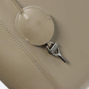 Christian Dior Maris Pearl Bag Patent leather 2way Beige MA-0949 Auth ep7794-9