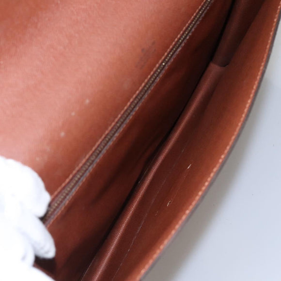 LOUIS VUITTON Monogram Porte Documents Bandouliere Bag M53338 Auth ep7806