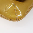 LOUIS VUITTON Monogram Vernis Thompson Street Bag Beige M91301 LV Auth ep7815-9