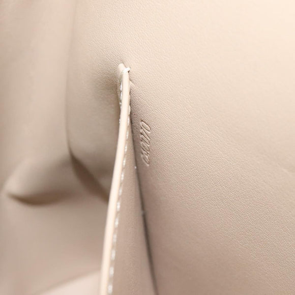 LOUIS VUITTON Monogram Vernis Thompson Street Bag Beige M91301 LV Auth ep7815