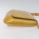 LOUIS VUITTON Monogram Vernis Thompson Street Bag Beige M91301 LV Auth ep7815-3