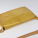 LOUIS VUITTON Monogram Vernis Thompson Street Bag Beige M91301 LV Auth ep7815-6