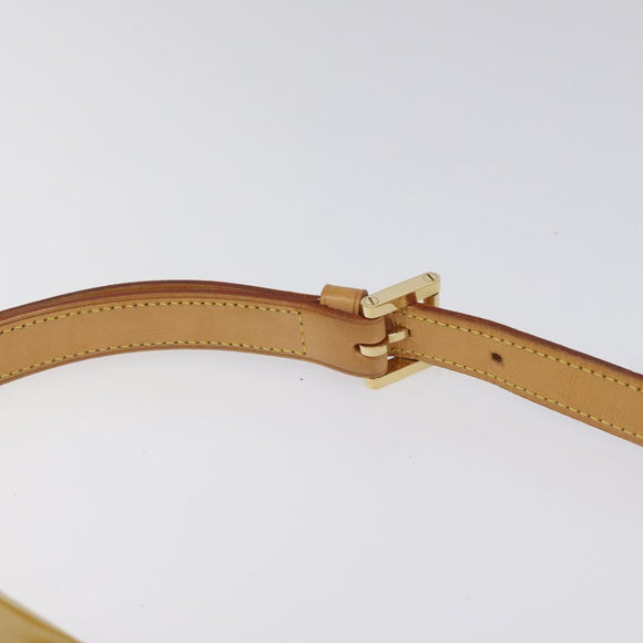 LOUIS VUITTON Monogram Vernis Thompson Street Bag Beige M91301 LV Auth ep7815