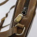 GUCCI GG Supreme Web Sherry Line Shoulder Bag PVC Beige 116 02 089 Auth ep7820-10