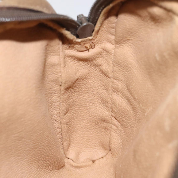 GUCCI GG Supreme Web Sherry Line Shoulder Bag PVC Beige 116 02 089 Auth ep7820