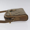 GUCCI GG Supreme Web Sherry Line Shoulder Bag PVC Beige 116 02 089 Auth ep7820-4
