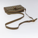 GUCCI GG Supreme Web Sherry Line Shoulder Bag PVC Beige 116 02 089 Auth ep7820-7