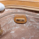 GUCCI Micro GG Supreme Shoulder Bag PVC Beige Gold 001 090 1036 Auth ep7828-19