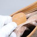 GUCCI Micro GG Supreme Shoulder Bag PVC Beige Gold 001 090 1036 Auth ep7828-22