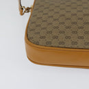 GUCCI Micro GG Supreme Shoulder Bag PVC Beige Gold 004 89 0262 Auth ep7836-15
