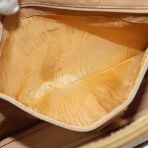 GUCCI Micro GG Supreme Shoulder Bag PVC Beige Gold 004 89 0262 Auth ep7836