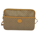 GUCCI Micro GG Supreme Shoulder Bag PVC Beige Gold 004 89 0262 Auth ep7836-13