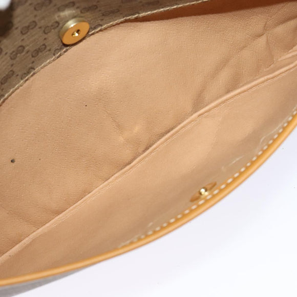 GUCCI Micro GG Supreme Shoulder Bag PVC Beige Gold 004 89 0262 Auth ep7836