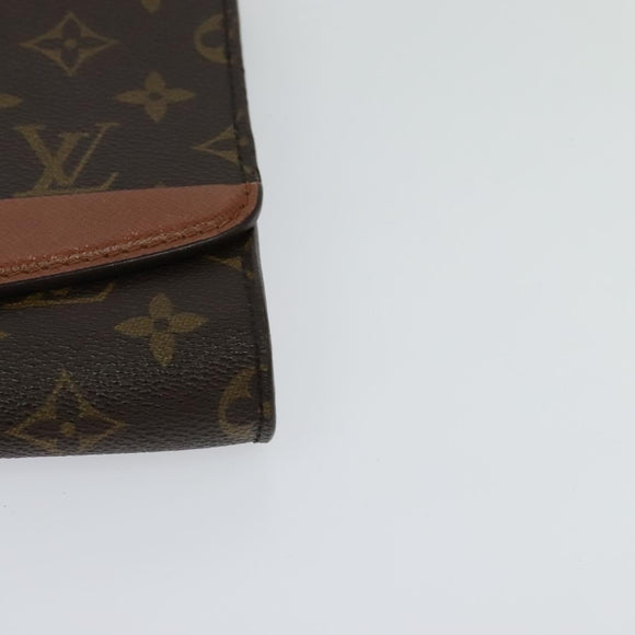 LOUIS VUITTON Monogram Bordeaux 24 Shoulder Bag M51798 LV Auth ep7854