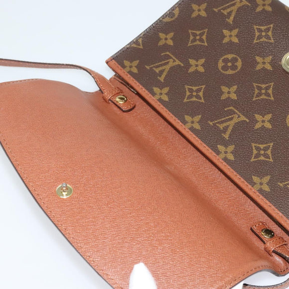 LOUIS VUITTON Monogram Bordeaux 24 Shoulder Bag M51798 LV Auth ep7854