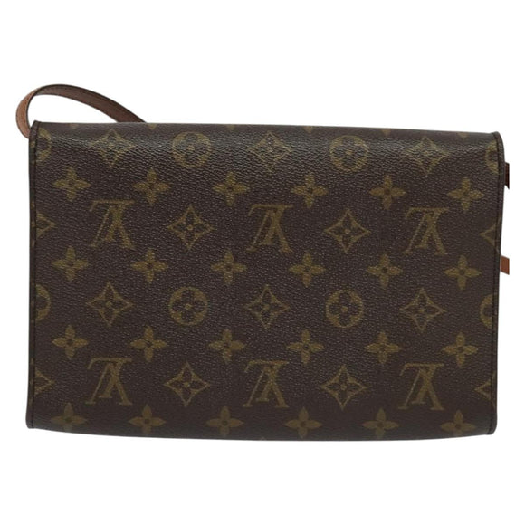 LOUIS VUITTON Monogram Bordeaux 24 Shoulder Bag M51798 LV Auth ep7854