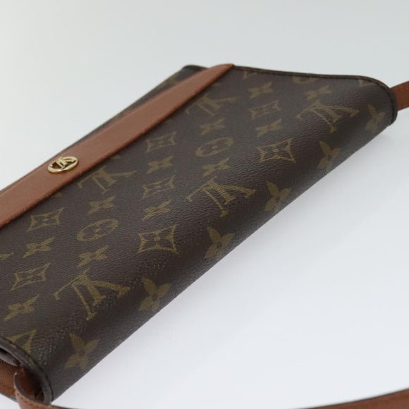 LOUIS VUITTON Monogram Bordeaux 24 Shoulder Bag M51798 LV Auth ep7854