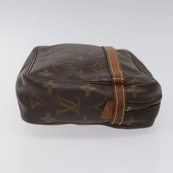 LOUIS VUITTON Monogram Compiegne 23 Clutch Bag M51847 LV Auth ep7865
