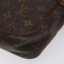 LOUIS VUITTON Monogram Compiegne 23 Clutch Bag M51847 LV Auth ep7865-7